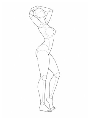 P009 シャワー中を思わせる髪かき上げ · 横