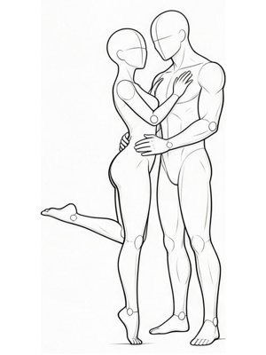 伸展身体・单腿后举