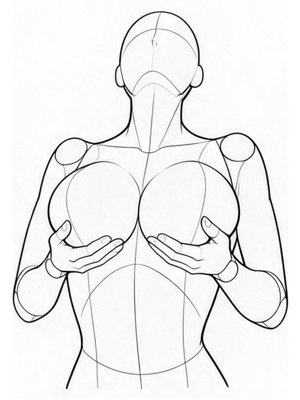 P031 Both hands lifting from below · Low angle