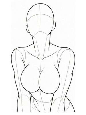 P039 跪立・双手前撑・身体前压 · 仰拍